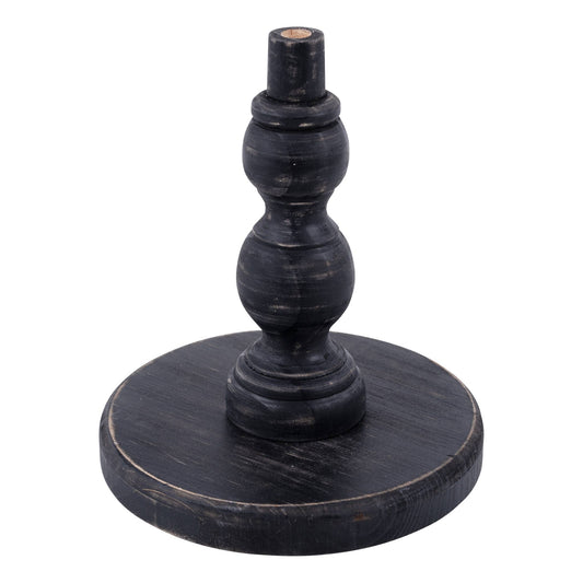 Black Wood Base for Toppers.