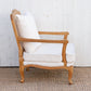 Bleached Wood French Country Armchair-tbgypsysoul