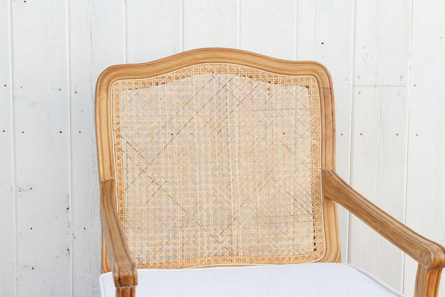 Bleached Wood French Country Armchair-tbgypsysoul
