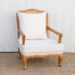 Bleached Wood French Country Armchair-tbgypsysoul