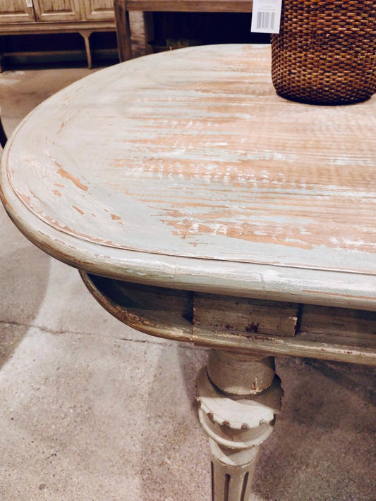 Bleu Maison Dining Table-Dining Table-tbgypsysoul