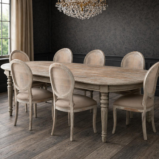 Bleu Maison Dining Table-Dining Table-tbgypsysoul