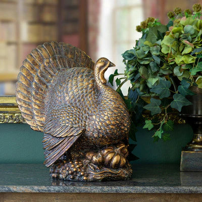 Bronze Turkey Centerpiece-tbgypsysoul