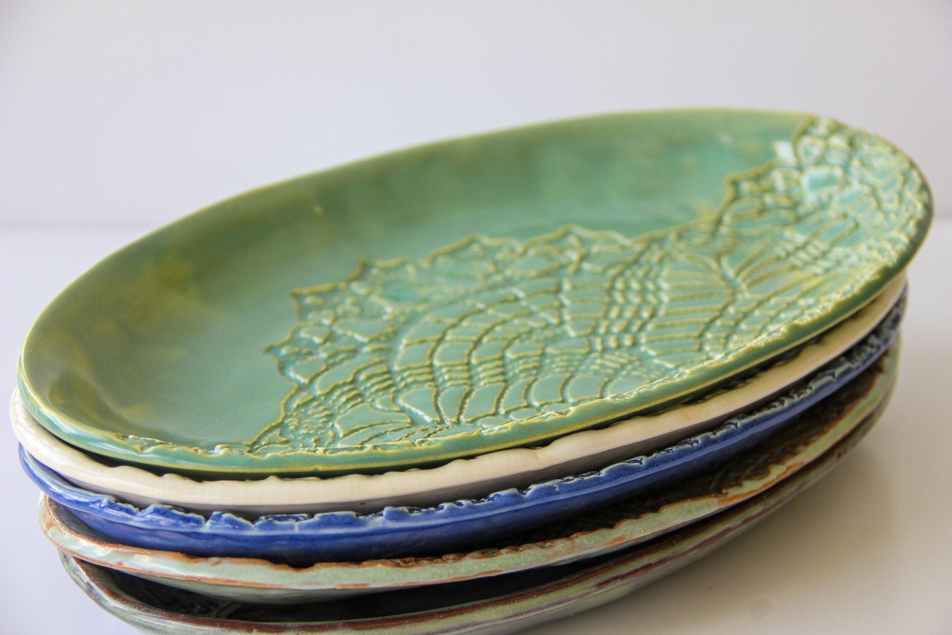 Ceramic Oval Platter-Ceramic-tbgypsysoul
