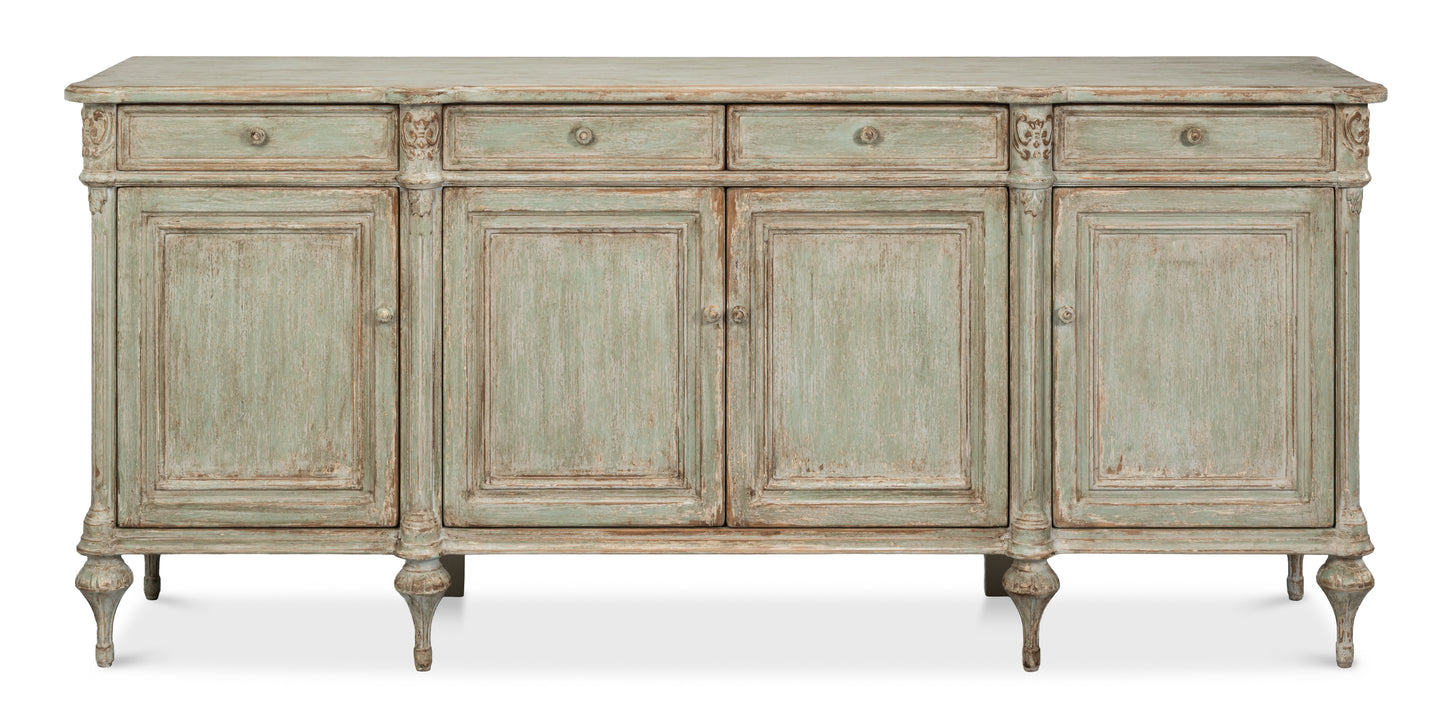 Château Verdure French Country Sideboard - White Glove Included-Buffet Sideboard-tbgypsysoul