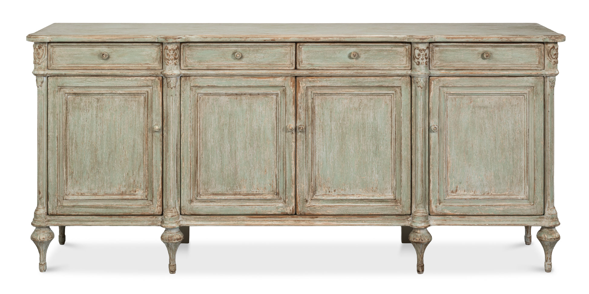 Château Verdure French Country Sideboard - White Glove Included-Buffet Sideboard-tbgypsysoul