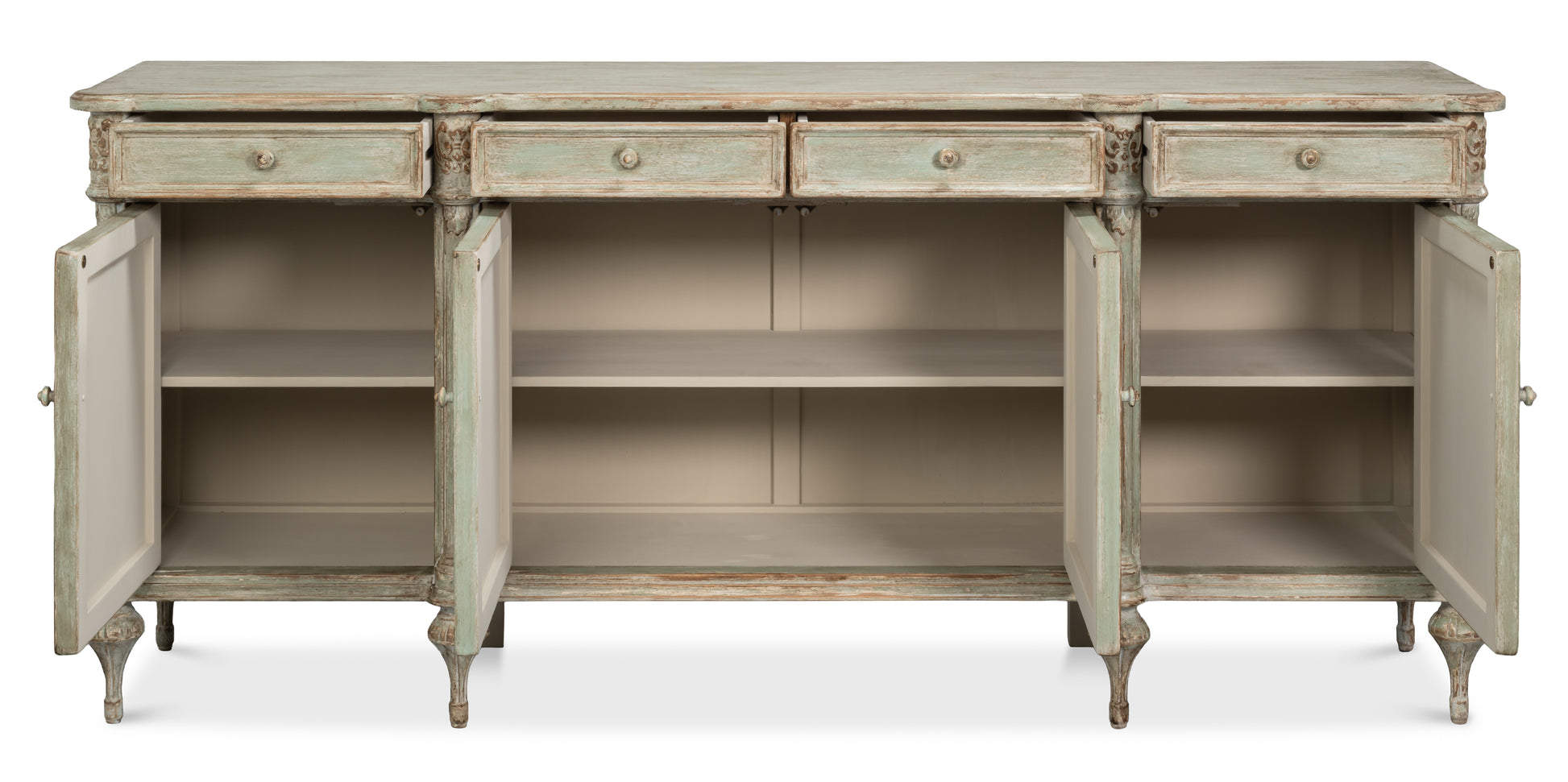 Château Verdure French Country Sideboard - White Glove Included-Buffet Sideboard-tbgypsysoul