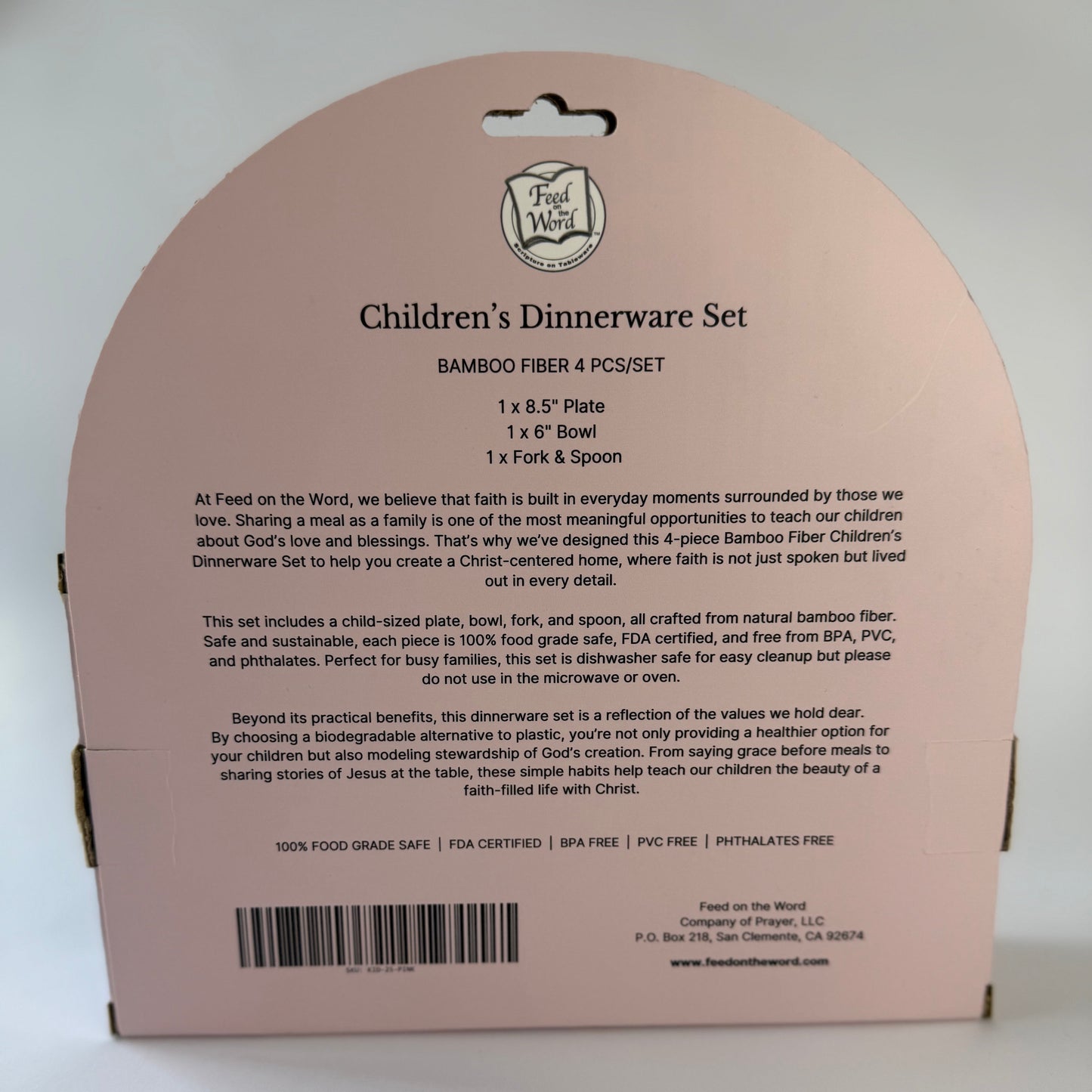 Children's Dinnerware Set - Pink-tbgypsysoul