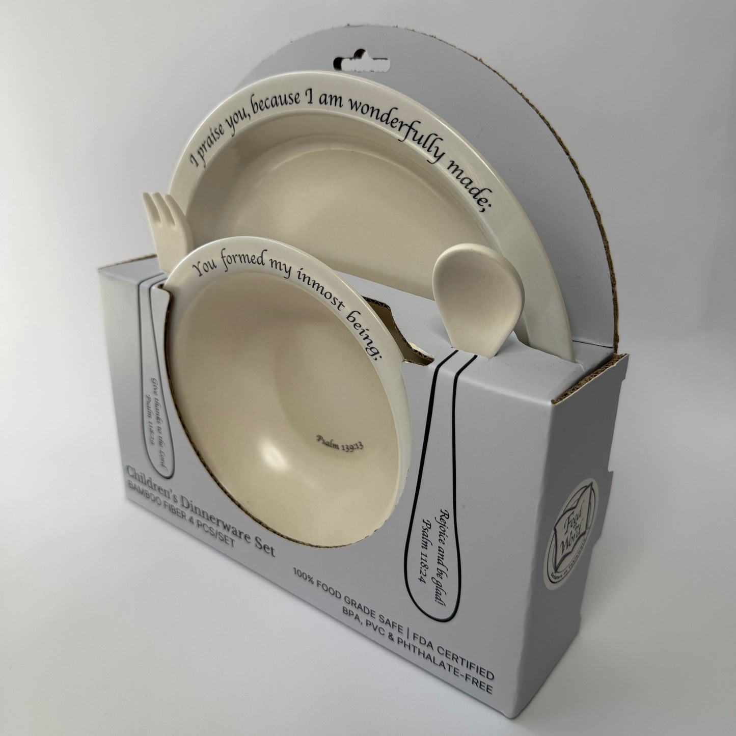 Children's Dinnerware Set - Blue/Gray-tbgypsysoul