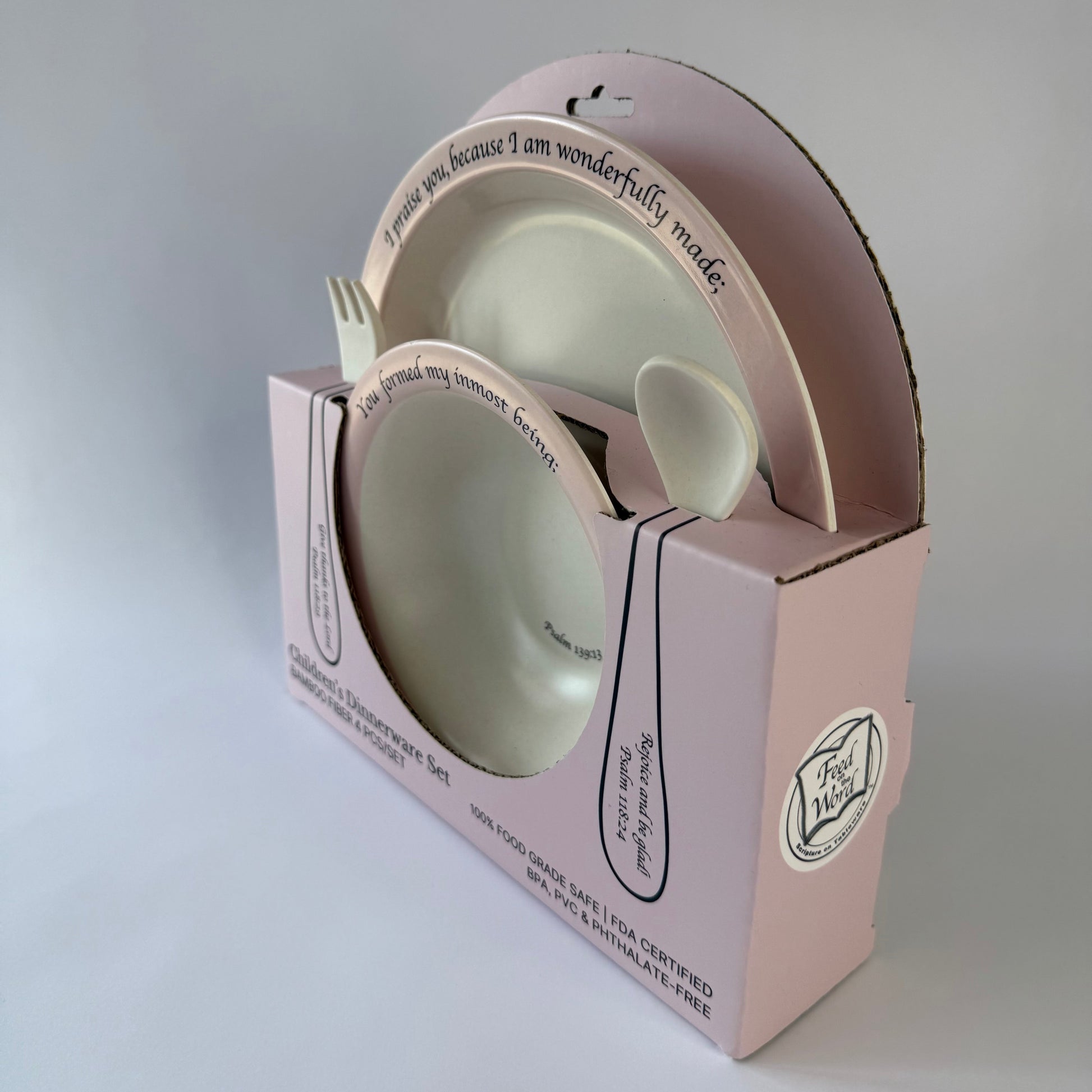 Children's Dinnerware Set - Pink-tbgypsysoul