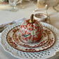 Chinoiserie Pumpkin Bundle – Hand-Painted Metal Pumpkins in Elegant Designs-tbgypsysoul