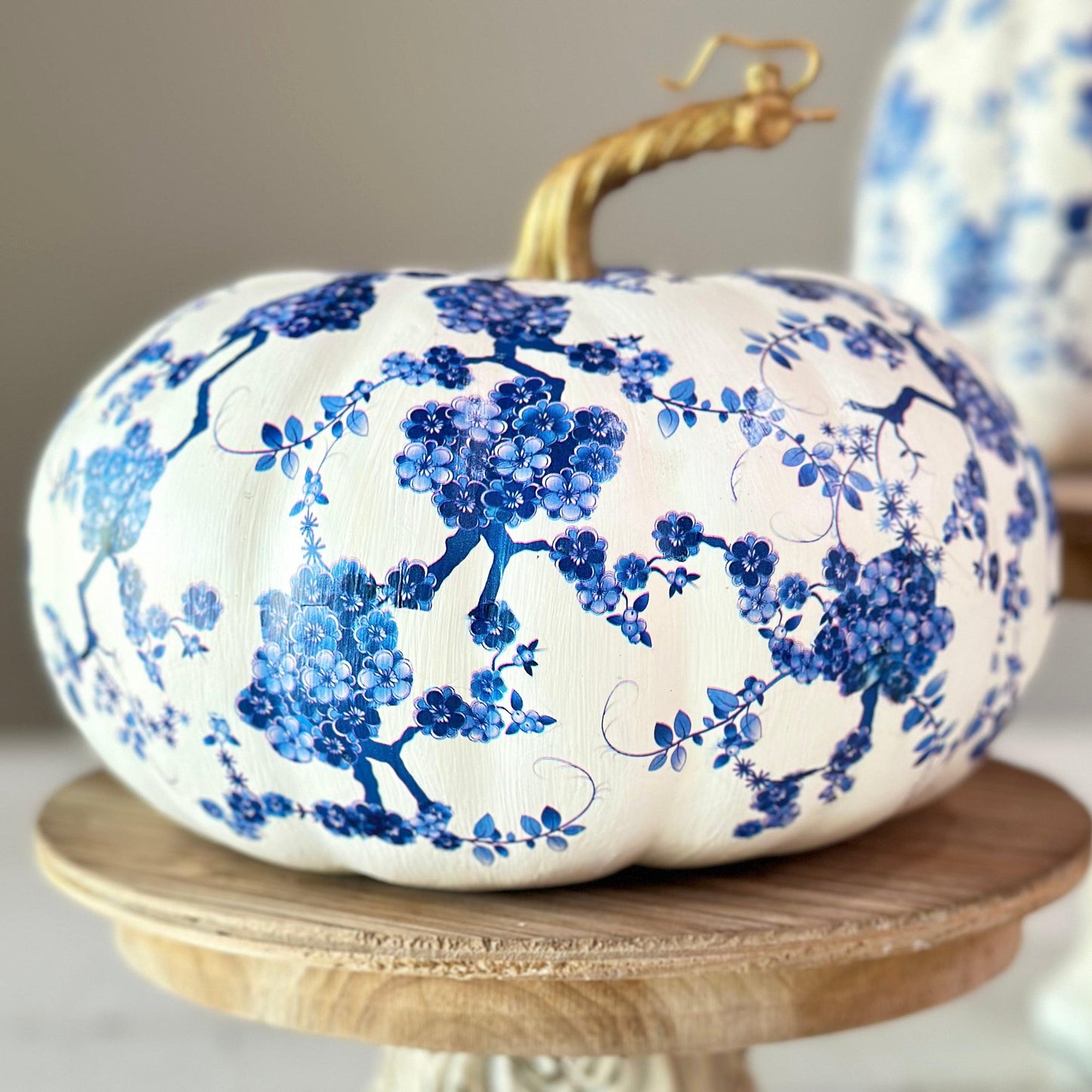 Chinoiserie Pumpkins-Decorative Pumpkins-tbgypsysoul