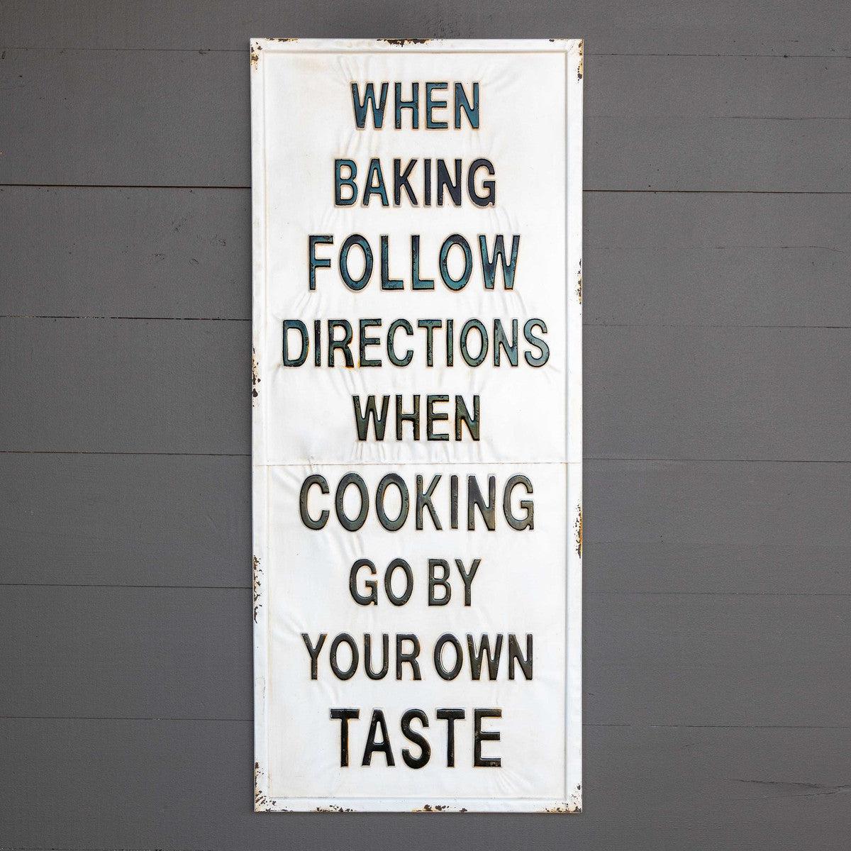 cooking-vs-baking-large-metal-sign-decorative-signs-park-hill-2-Threadbare Gypsy Soul