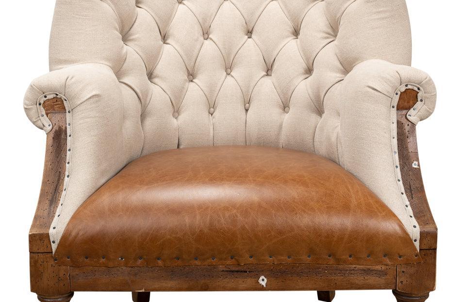 Couture Ranch Havana Wingback Chair-Accent Chair-tbgypsysoul