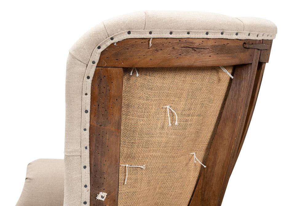 Couture Ranch Havana Wingback Chair-Accent Chair-tbgypsysoul