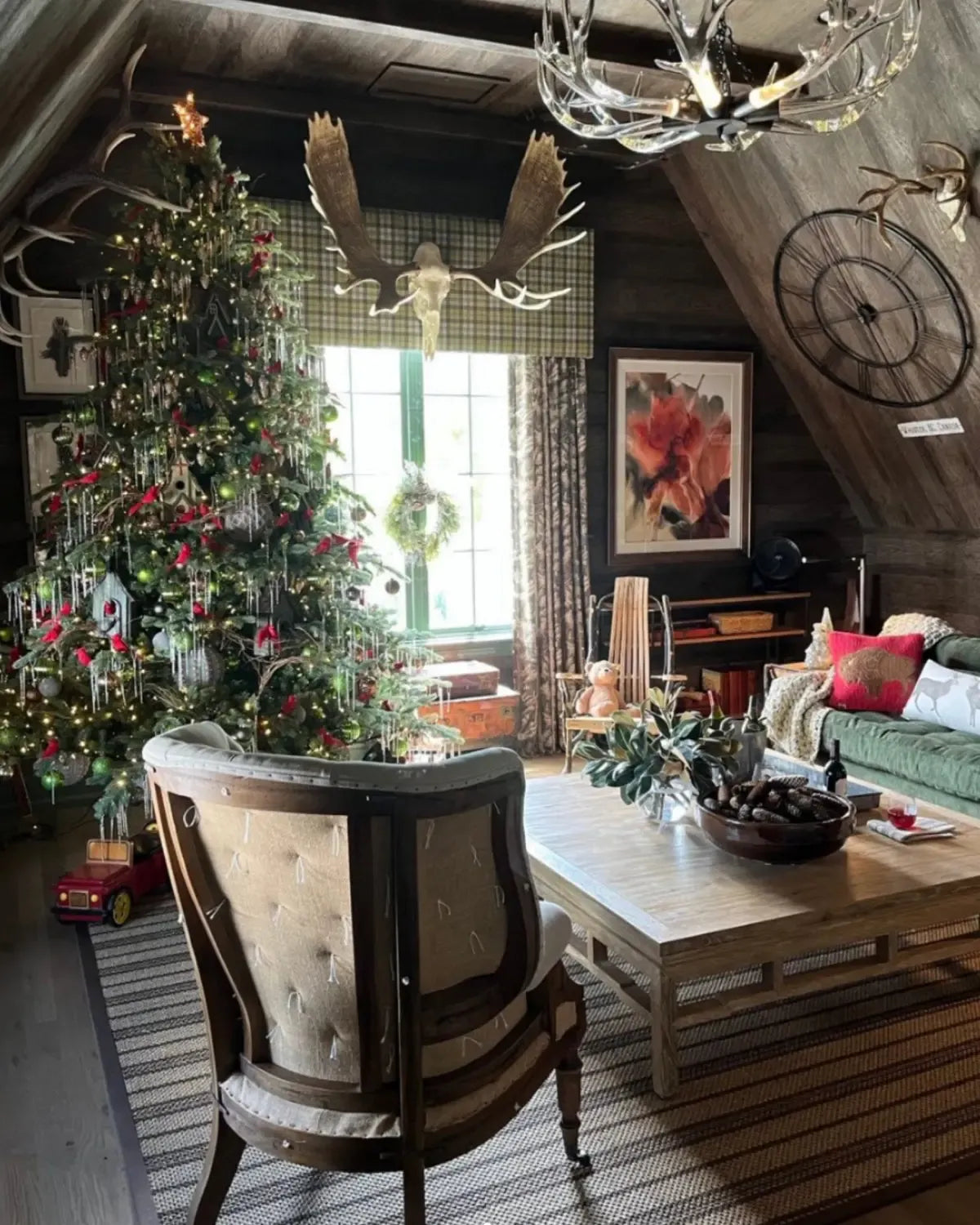 Couture Ranch Havana Wingback Chair-Accent Chair-tbgypsysoul