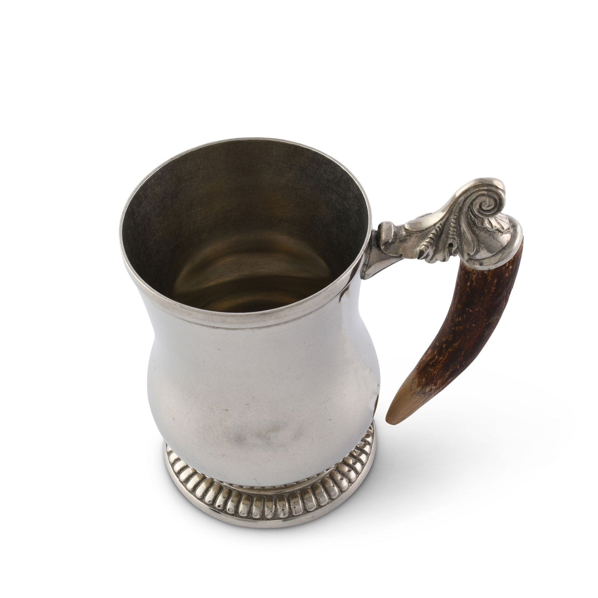 Curved English Mug - Antler Handle-Lodge Style-tbgypsysoul