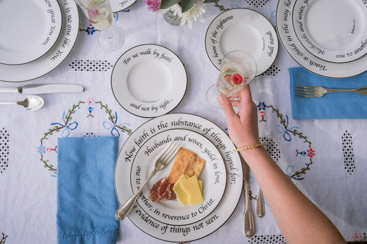 Daily Bread Appetizer Plates, Set of 4-tbgypsysoul