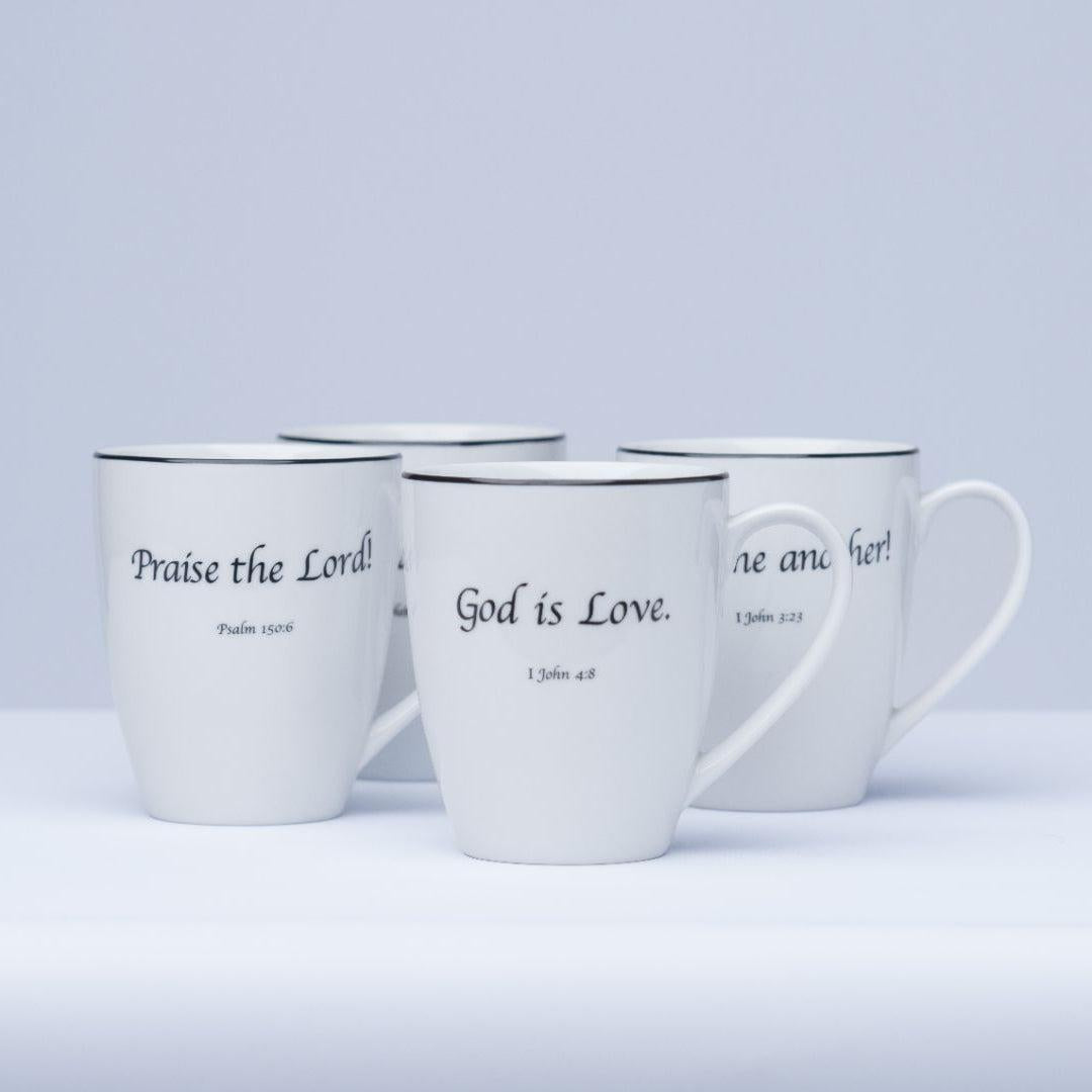 Daily Bread Mugs, Set of 4-tbgypsysoul