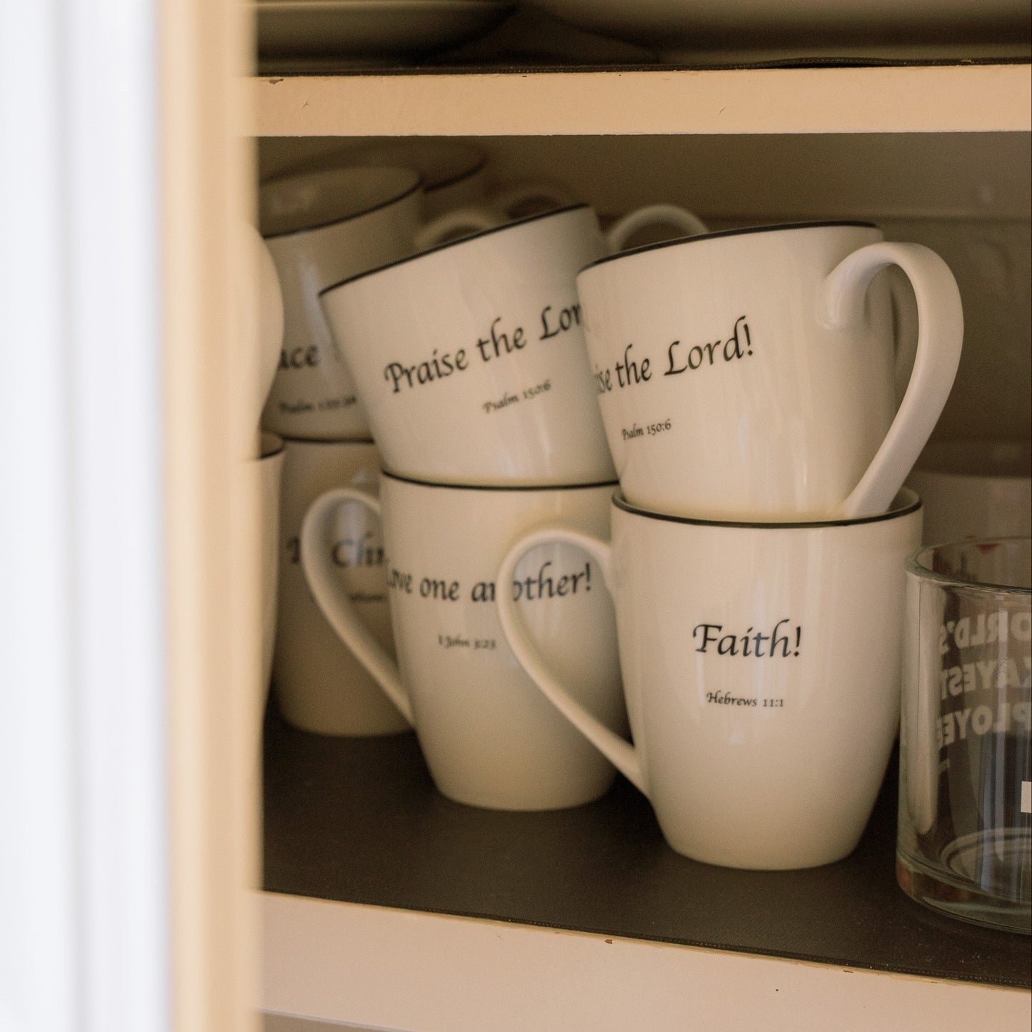 Daily Bread Mugs, Set of 4-tbgypsysoul