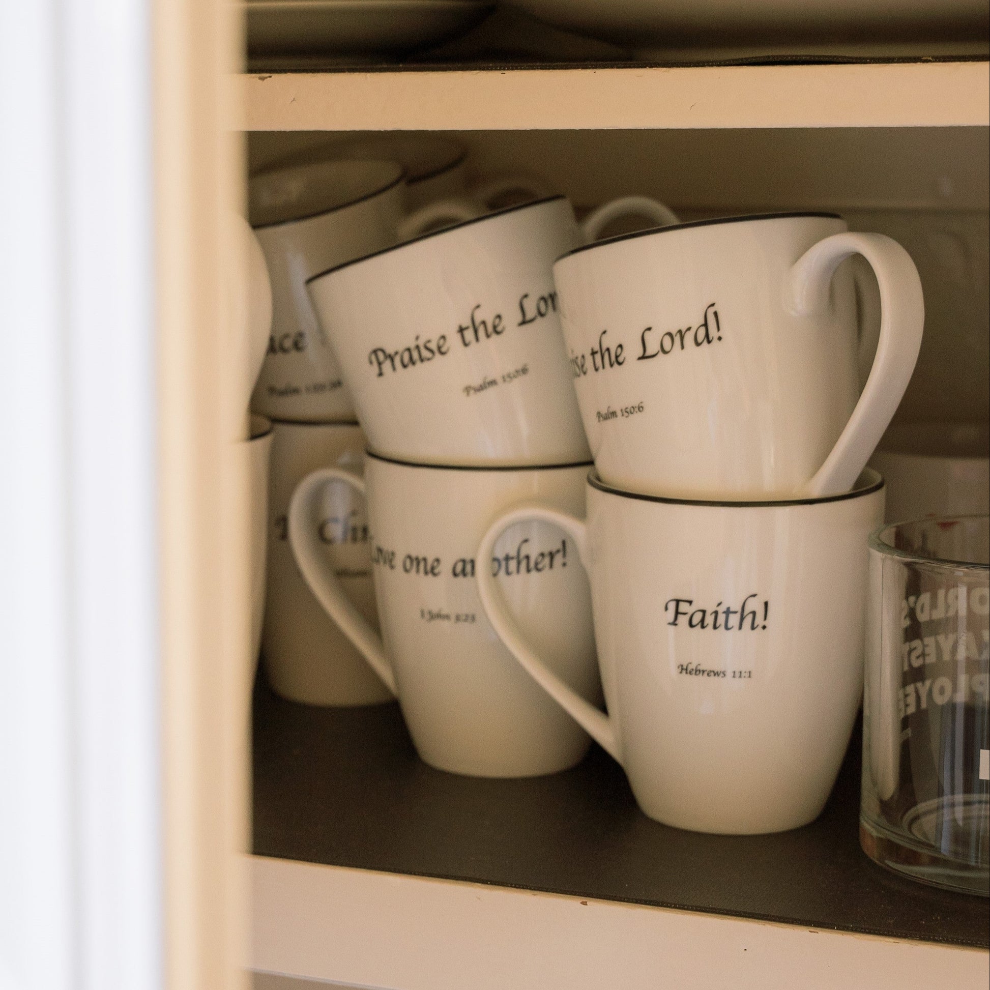 Daily Bread Mugs, Set of 4-tbgypsysoul