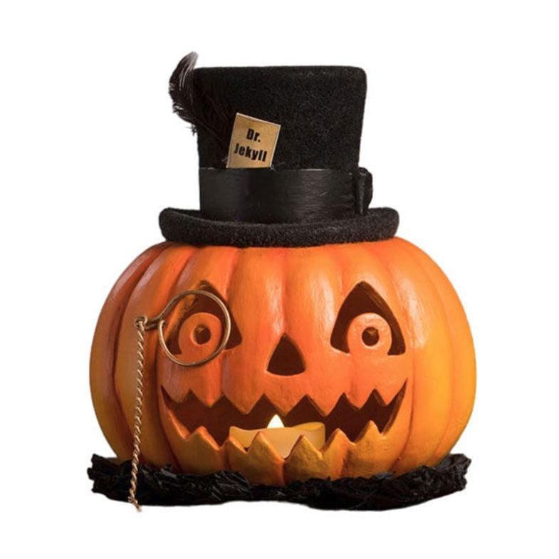 Dr. Jekyll Pumpkin by Bethany Lowe Designs-Figurines-tbgypsysoul