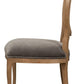 French Country Oval Cane Back Dining Chair, Set of 2 - White Glove Included-Dining Chair-tbgypsysoul