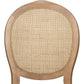 French Country Oval Cane Back Dining Chair, Set of 2 - White Glove Included-Dining Chair-tbgypsysoul