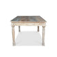 Driftwood Recycled Carved Dining Table-Dining Table-tbgypsysoul