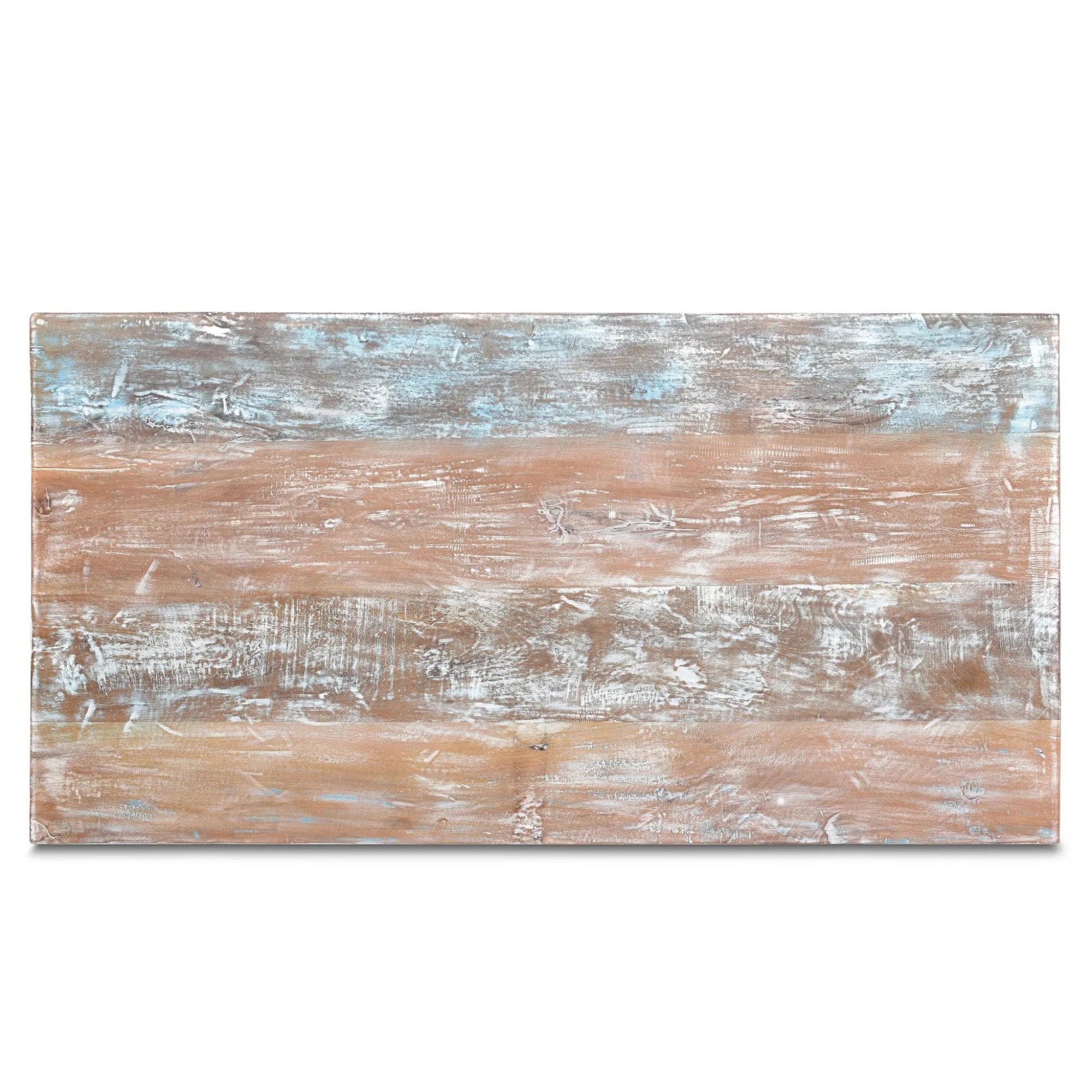 Driftwood Recycled Carved Dining Table-Dining Table-tbgypsysoul