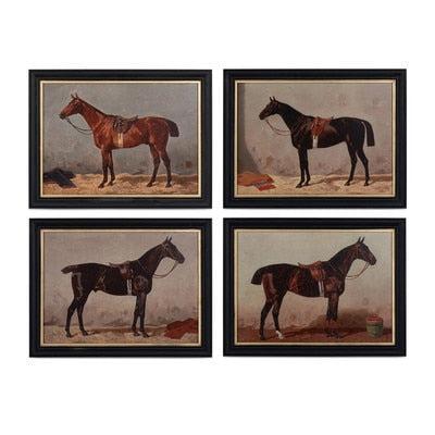 English Riding Horses Framed Print, 4 Assorted Styles-Wall Art-tbgypsysoul
