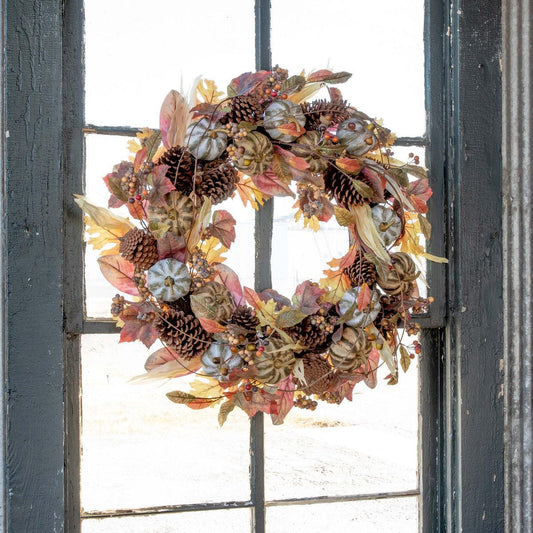 Farmhouse Autumn Wreath-Fall Wreath-tbgypsysoul