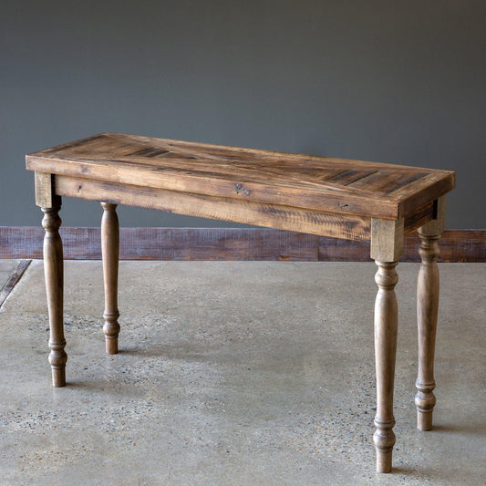 farmhouse-reclaimed-wood-console-table-console-table-park-hill-Threadbare Gypsy Soul