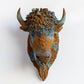Faux Bison Sculpture-Wall Decor-tbgypsysoul