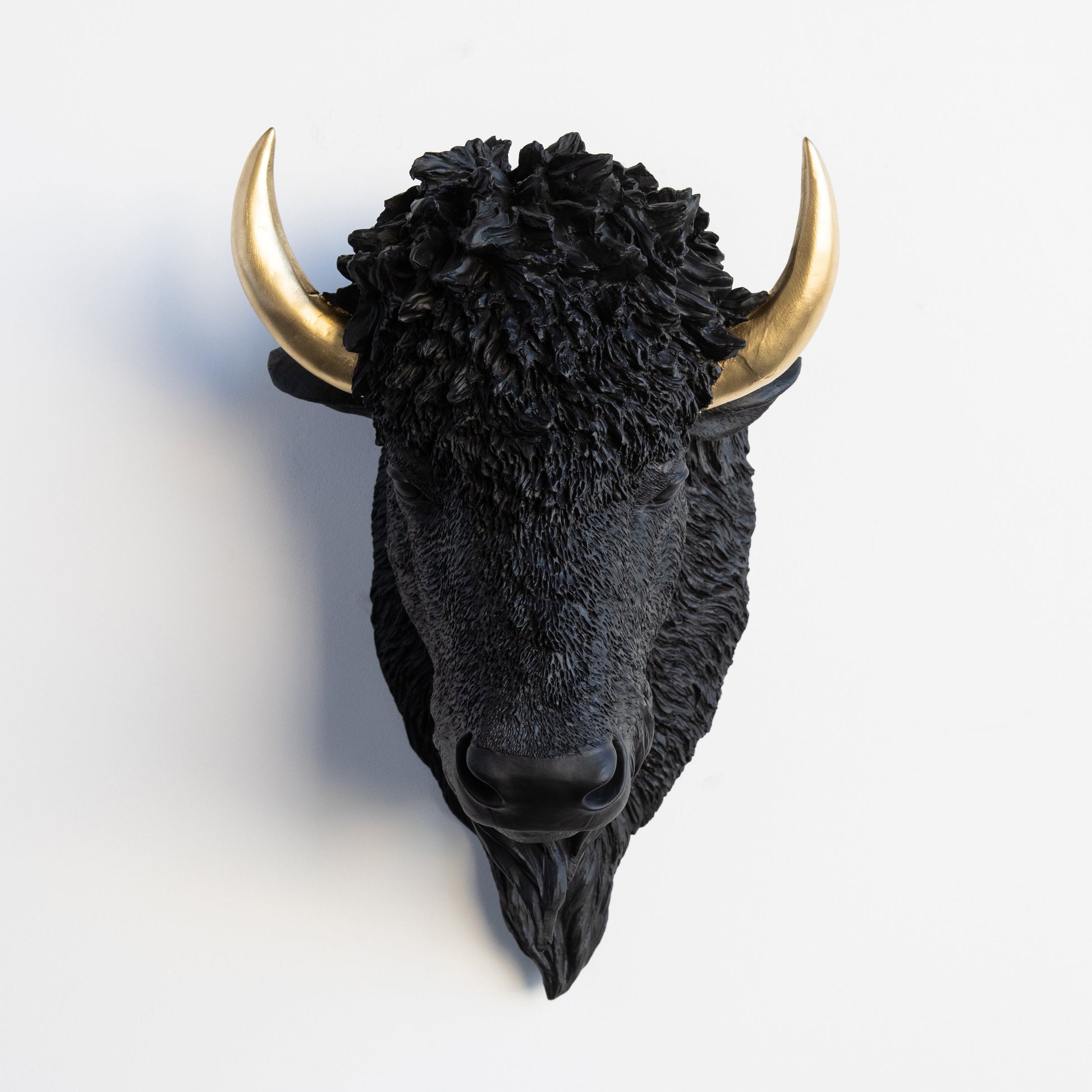 Faux Bison Sculpture-Wall Decor-tbgypsysoul