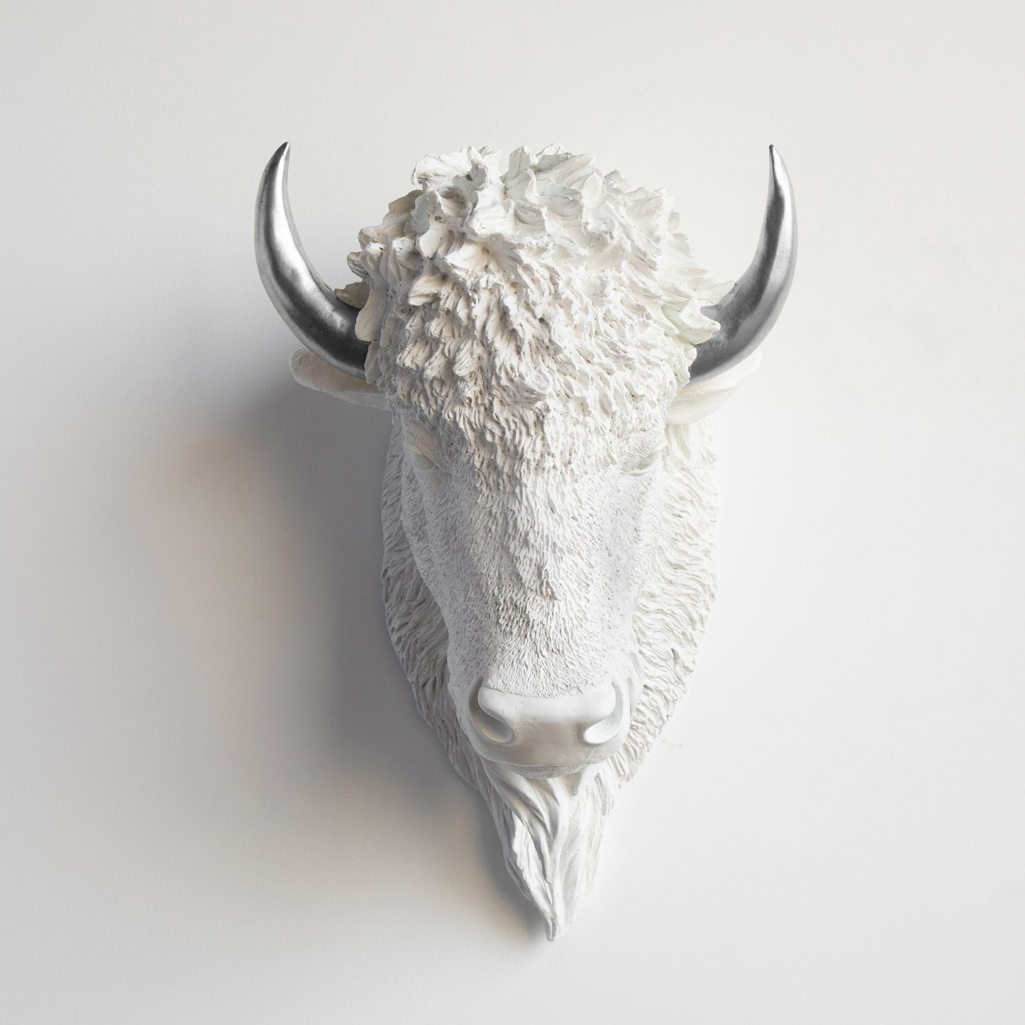 Faux Bison Sculpture-Wall Decor-tbgypsysoul