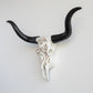 Faux Carved Texas Longhorn Skull-Wall Decor-tbgypsysoul