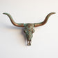 Faux Carved Texas Longhorn Skull-Wall Decor-tbgypsysoul