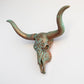 Faux Carved Texas Longhorn Skull-Wall Decor-tbgypsysoul