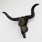 Faux Carved Texas Longhorn Skull-Wall Decor-tbgypsysoul