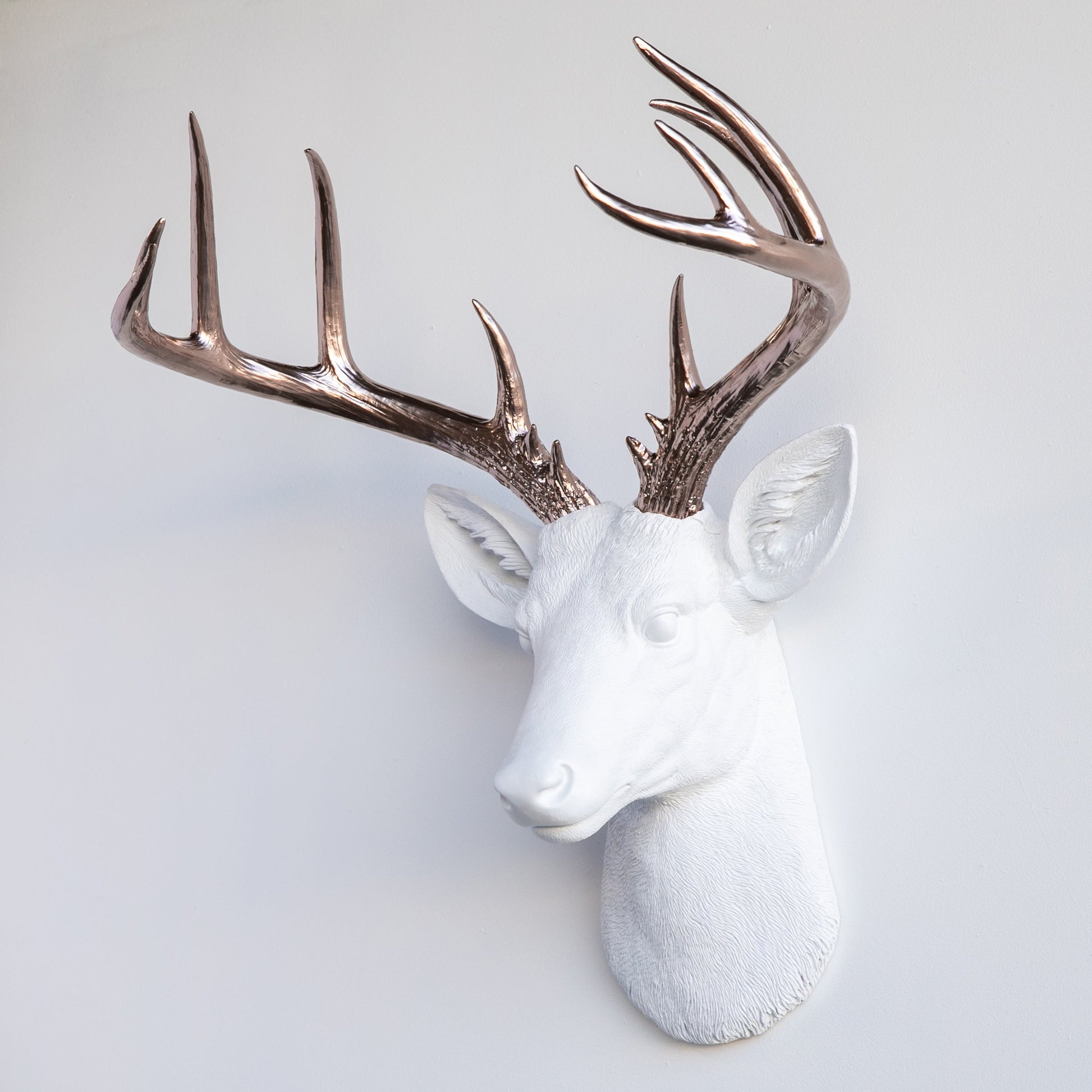 Faux Deer Sculpture-Wall Decor-tbgypsysoul