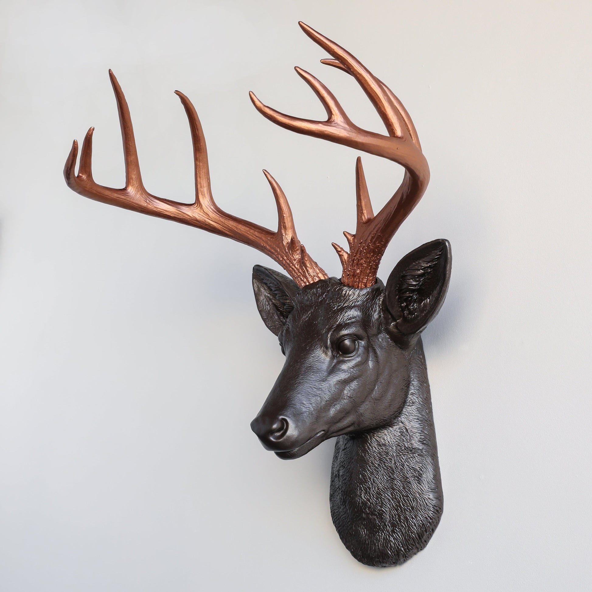 Faux Deer Sculpture-Wall Decor-tbgypsysoul
