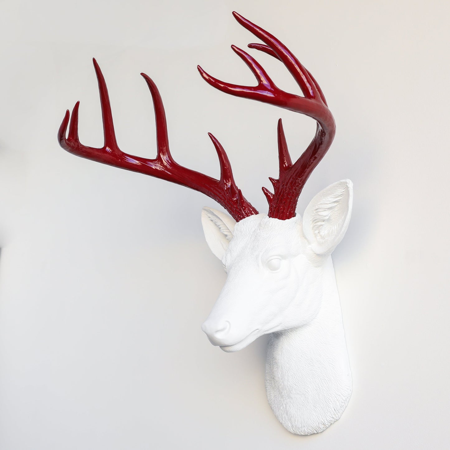 Faux Deer Sculpture-Wall Decor-tbgypsysoul