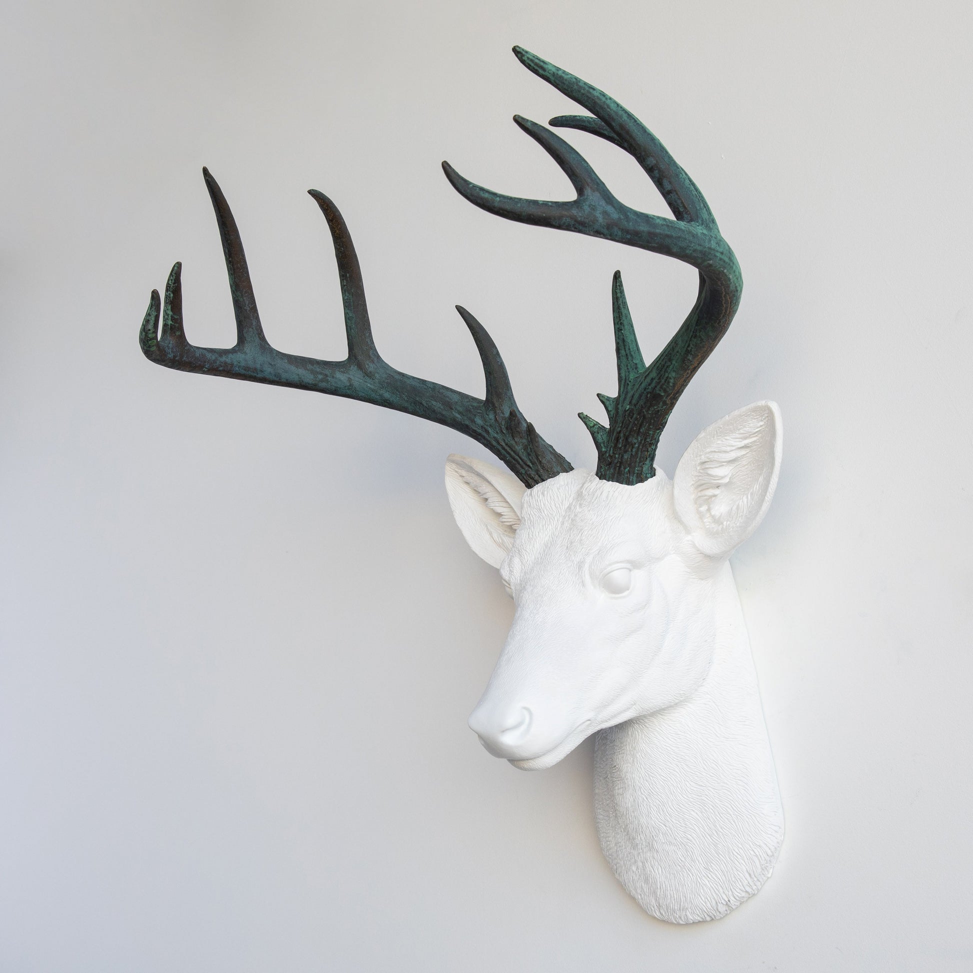 Faux Deer Sculpture-Wall Decor-tbgypsysoul