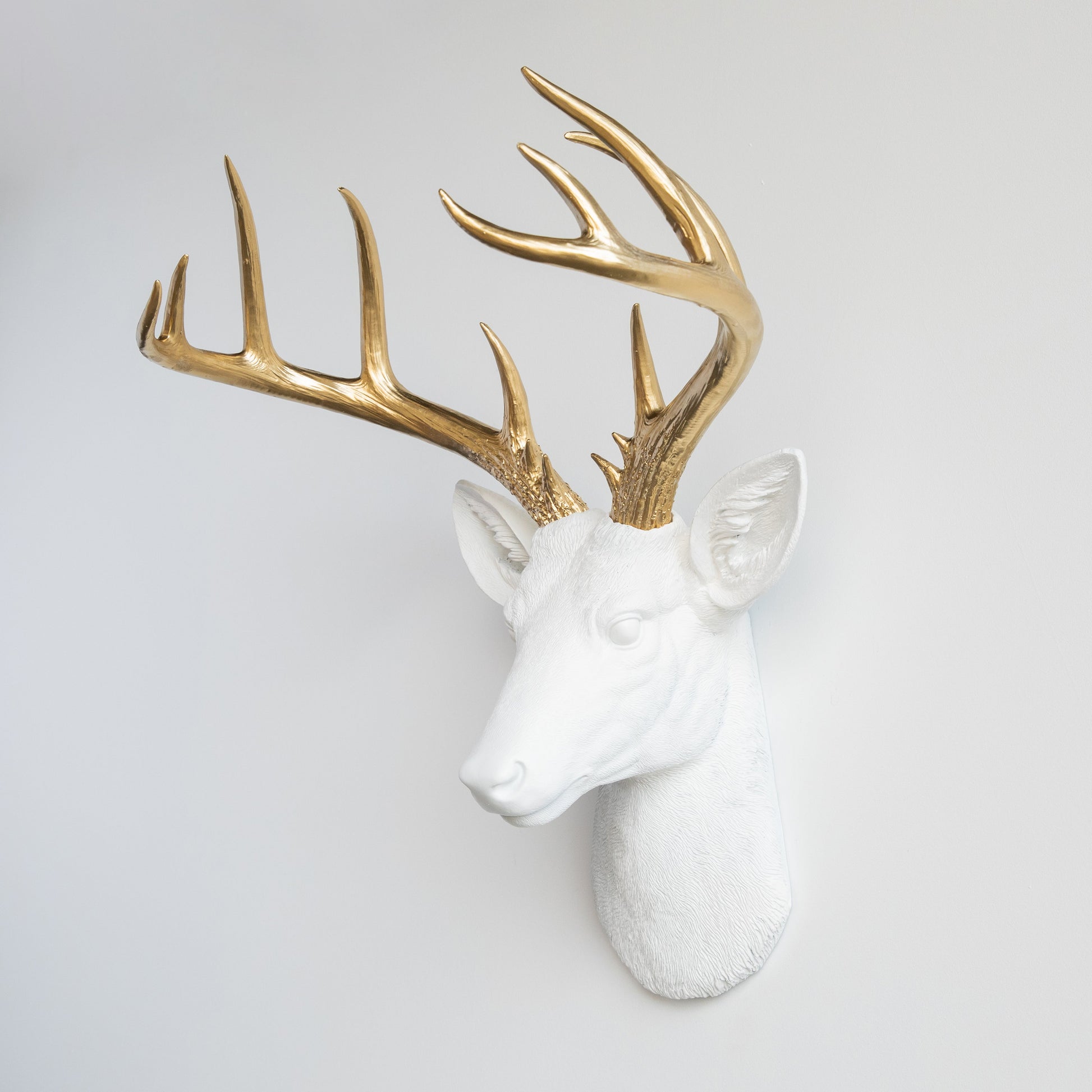 Faux Deer Sculpture-Wall Decor-tbgypsysoul