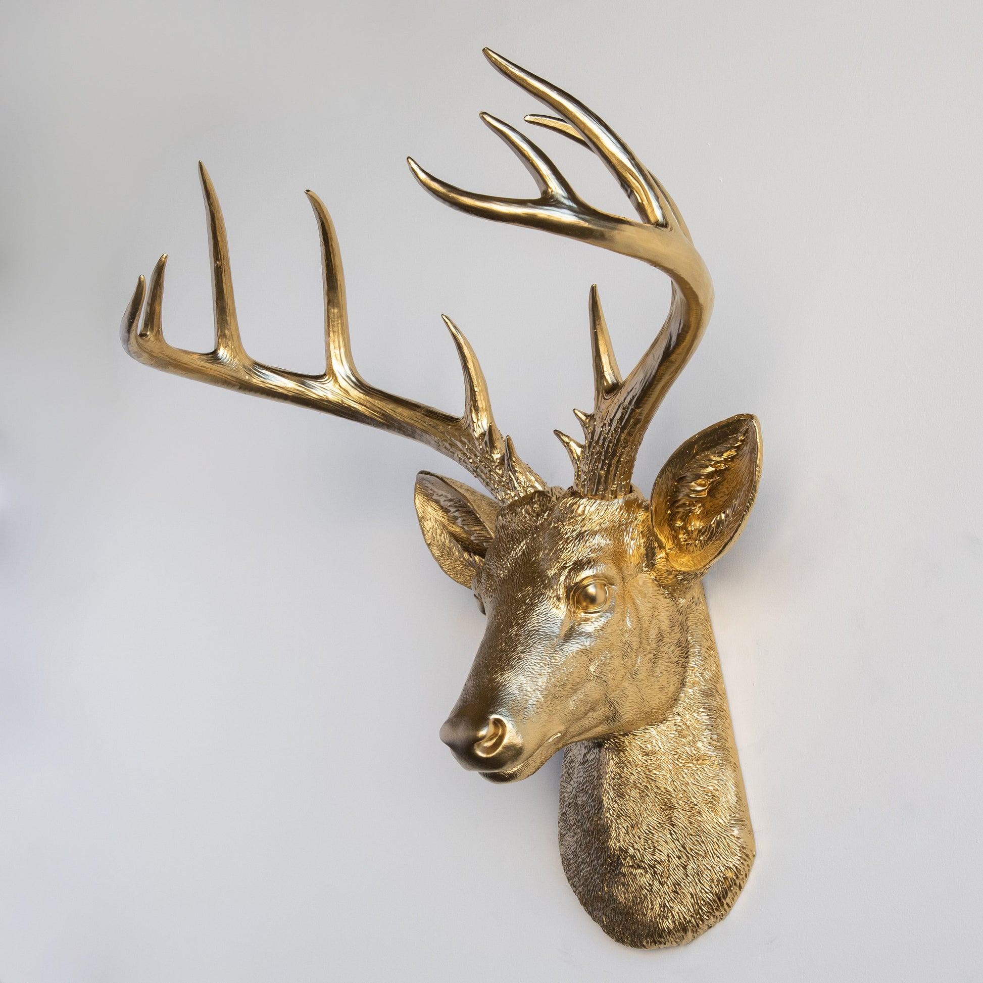 Faux Deer Sculpture-Wall Decor-tbgypsysoul