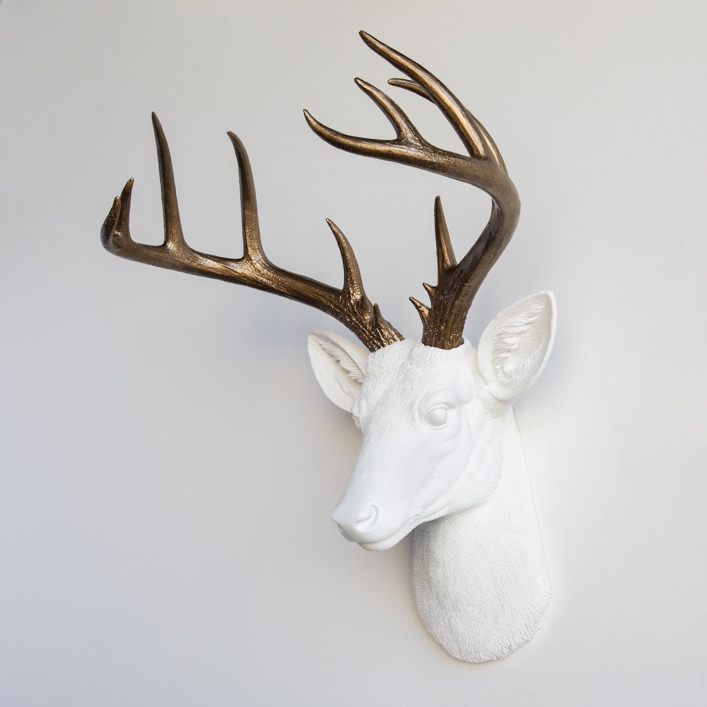 Faux Deer Sculpture-Wall Decor-tbgypsysoul