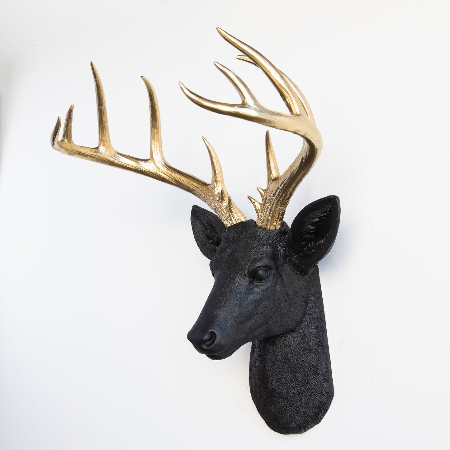Faux Deer Sculpture-Wall Decor-tbgypsysoul
