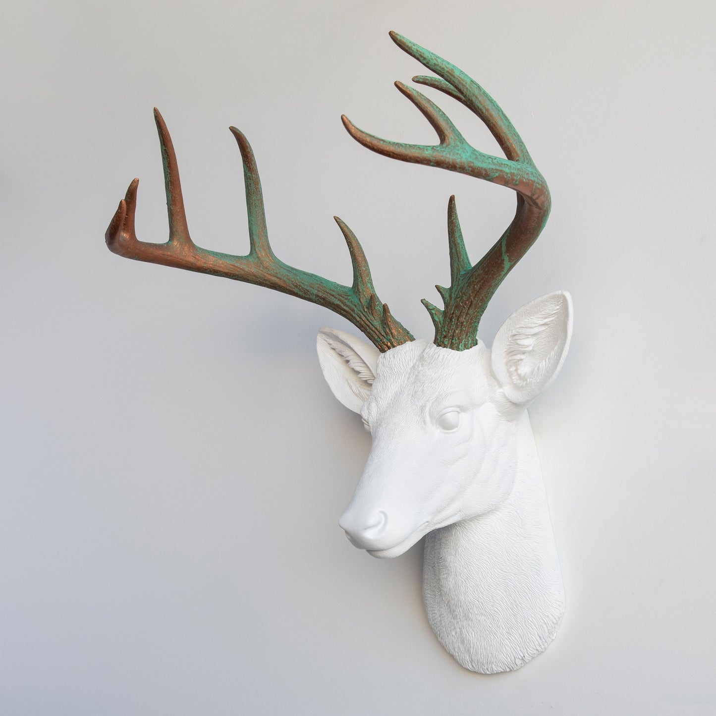 Faux Deer Sculpture-Wall Decor-tbgypsysoul