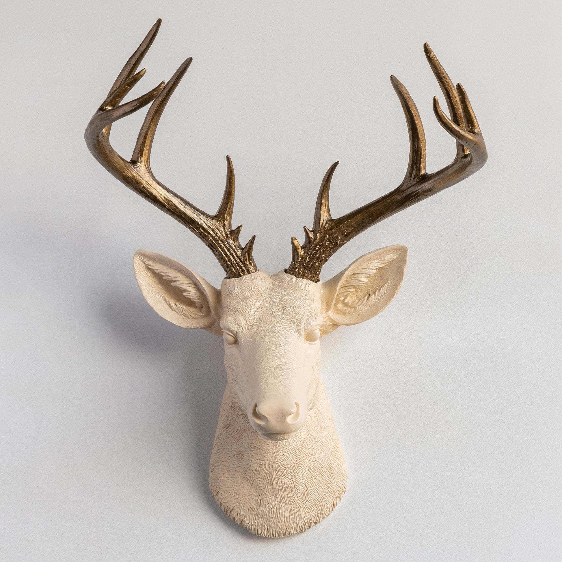 Faux Deer Sculpture-Wall Decor-tbgypsysoul